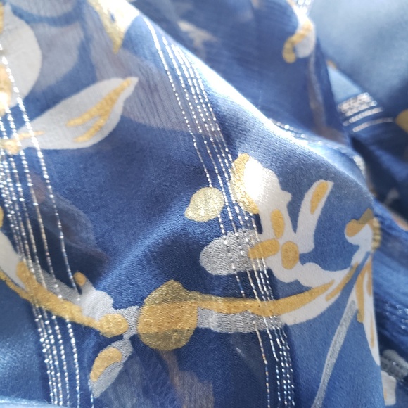 VINTAGE The Silk Farm Blouse Size 10! - Picture 8 of 11